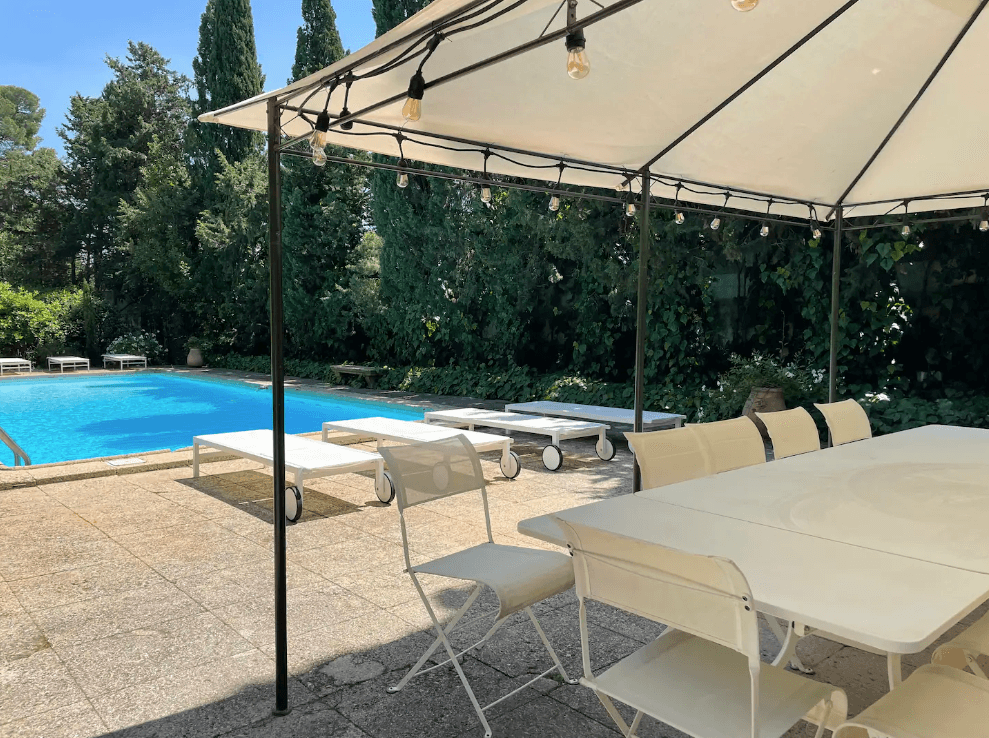 La Bergerie - terrasse piscine