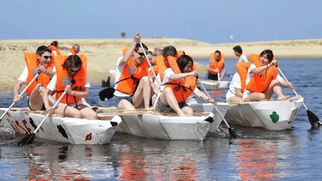 La descente en canoë